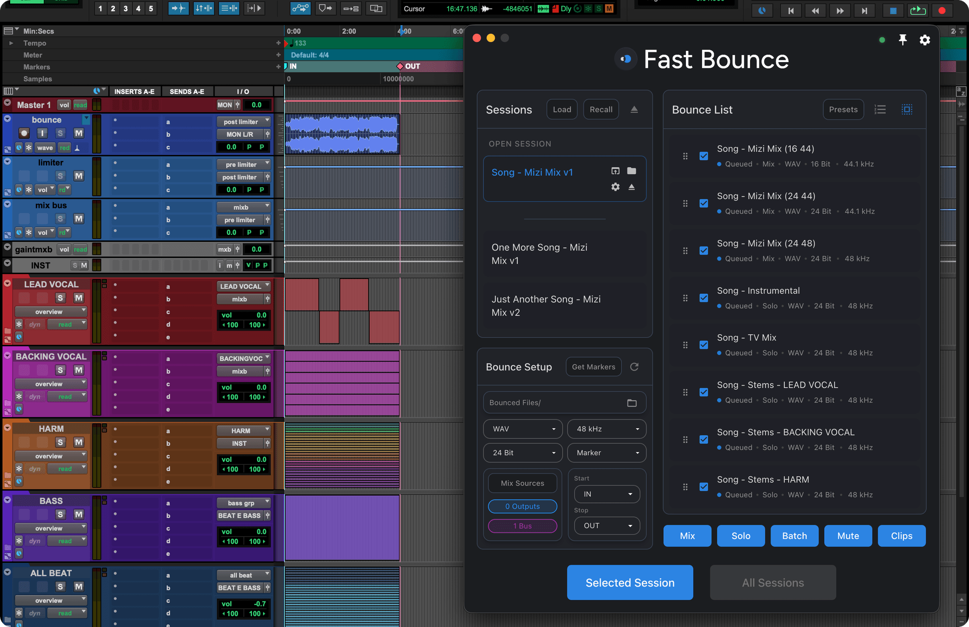 Fast Bounce app screenshot